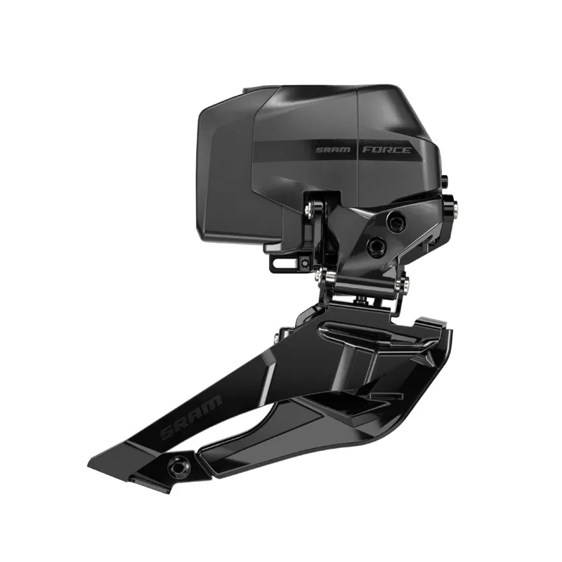 SRAM Force AXS D2 Braze-On Wide Wireless Front Derailleur - Iridescent 2 SRAM Force AXS D2 Braze-On Wide Wireless Front Derailleur - Iridescent - Image 2