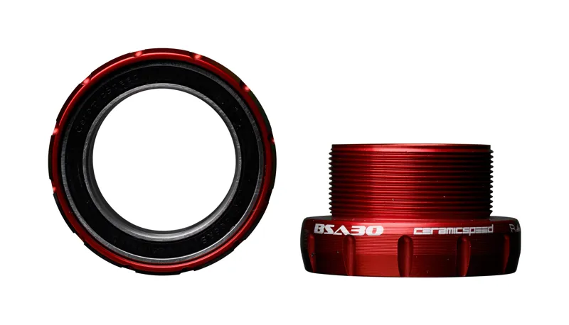 CeramicSpeed BSA30 Coated Bottom Bracket - Red 1 CeramicSpeed BSA30 Coated Bottom Bracket - Red