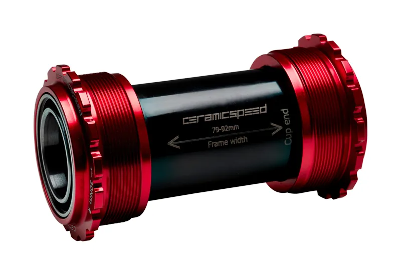 CeramicSpeed T45 Campy UT Bottom Bracket - Red 1 CeramicSpeed T45 Campy UT Bottom Bracket - Red