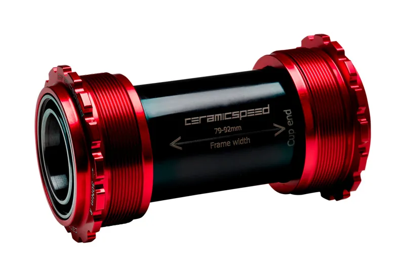 CeramicSpeed T45 Campag Coated Bottom Bracket - Red 1 CeramicSpeed T45 Campag Coated Bottom Bracket - Red