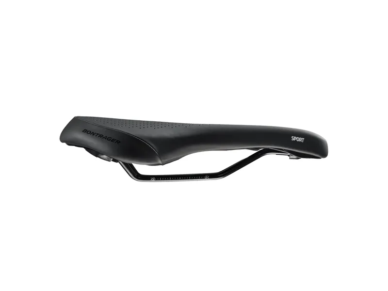 Bontrager Sport Fitness Saddle - 275mm X 163mm - Black 2 Bontrager Sport Fitness Saddle - 275mm X 163mm - Black - Image 2