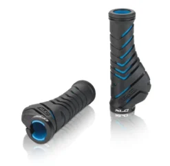 XLC GR-S30 Ergonomic Grips - 130mm - Black/Blue -SwiftCycle Store 2501583861