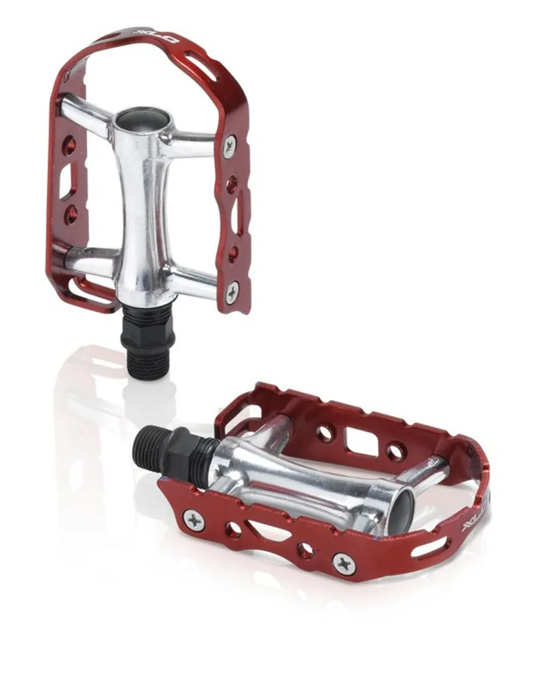 XLC Ultralight MTB Cage Pedal - 9/16inch - Red 1 XLC Ultralight MTB Cage Pedal - 9/16inch - Red
