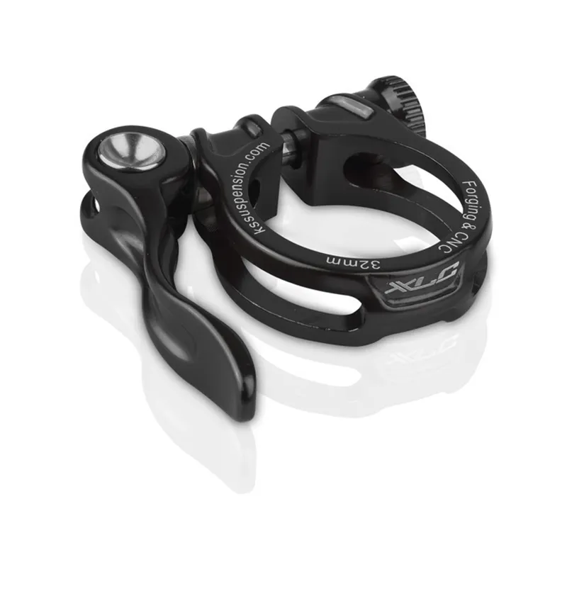 XLC CNC QR Seatpost Clamp - Red 1 XLC CNC QR Seatpost Clamp - Red