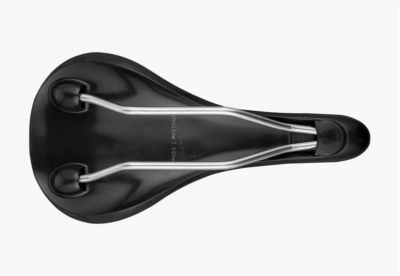 Cannondale Scoop Cromo Shallow Saddle - Black - 142mm 1 Cannondale Scoop Cromo Shallow Saddle - Black - 142mm