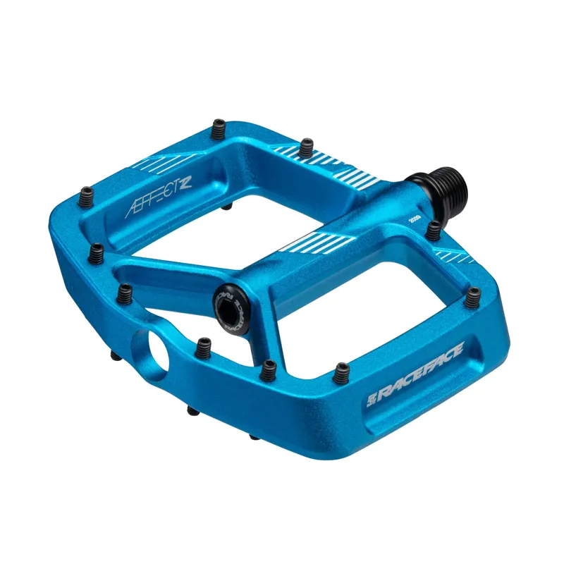 Race Face Aeffect R Flat MTB Pedal - Blue 8 Race Face Aeffect R Flat MTB Pedal - Blue - Image 8