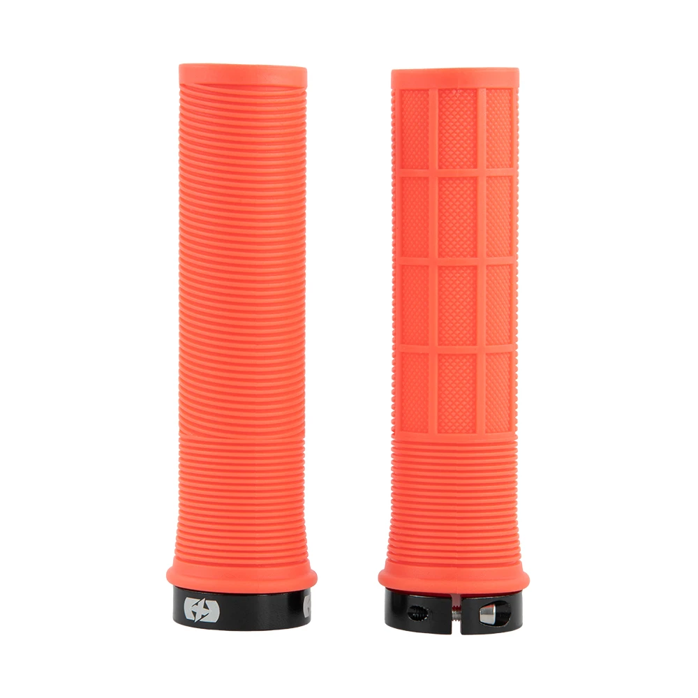 Oxford Driver Lock-On MTB Grips - Fluo 1 Oxford Driver Lock-On MTB Grips - Fluo