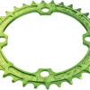 Race Face Narrow/Wide Single Chainring - Green - 104 X 36.