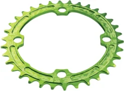 Race Face Narrow/Wide Single Chainring - Green - 104 X 36.