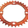 Race Face Narrow/Wide Single Chainring - Orange - 104 X 34.