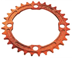 Race Face Narrow/Wide Single Chainring - Orange - 104 X 30.