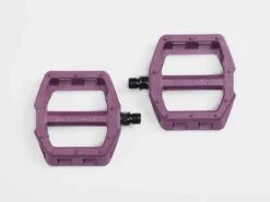 Bontrager Line Comp Flat Pedals - 9/16 - Mulberry