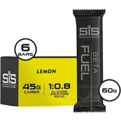 SIS Beta Fuel Energy Chew - Box Of 6 X 60g - Lemon