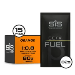 SIS BETA Fuel Energy Drink Powder Box Of 15 X 82g Sachets - Red Berry