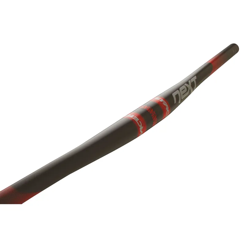Race Face Next Flat Wide MTB Handlebar - 720mm - Black/Red 2 Race Face Next Flat Wide MTB Handlebar - 720mm - Black/Red - Image 2