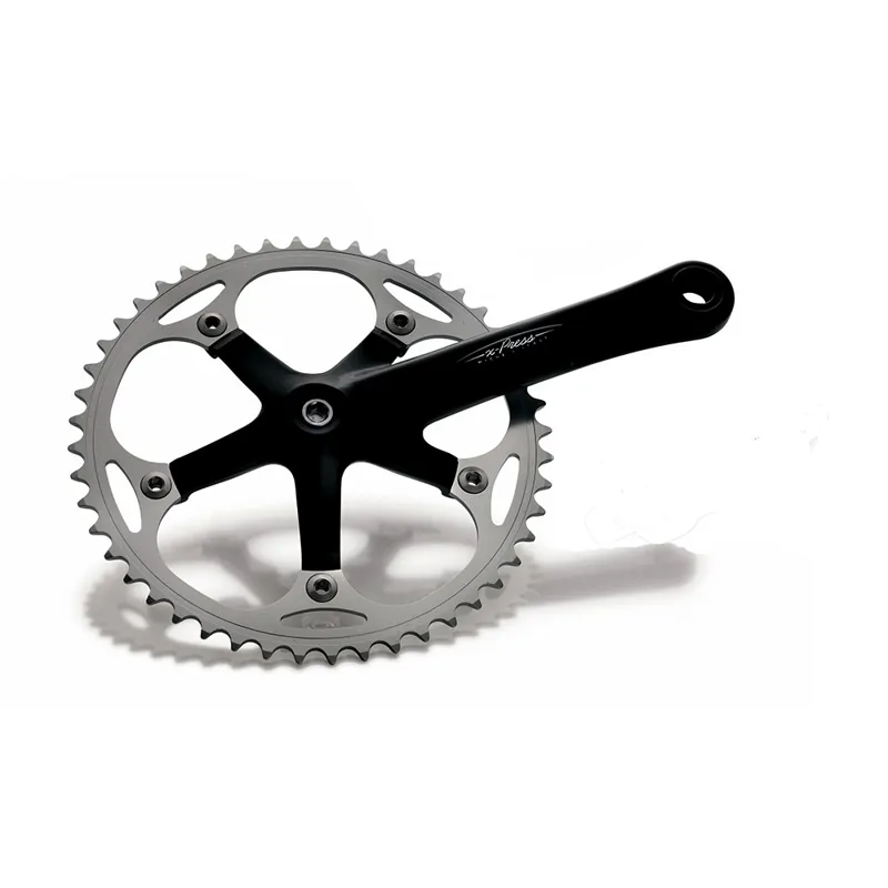 Miche Express Track Chainset - 170 X 48T - Silver 1 Miche Express Track Chainset - 170 X 48T - Silver