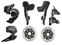 Sram Force Etap AXS 2X D1 Electronic HRD Flat Mount Road Groupset - CL