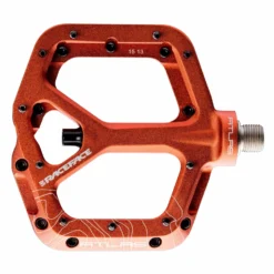 Race Face Atlas Flat MTB Pedals - Red -SwiftCycle Store PD13ATLASORA