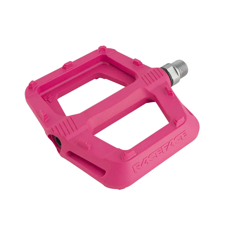 Race Face Ride Flat MTB Pedals - Magenta 8 Race Face Ride Flat MTB Pedals - Magenta - Image 8