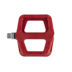 Race Face Ride Flat MTB Pedals - Red -SwiftCycle Store PD20RIDRED 3