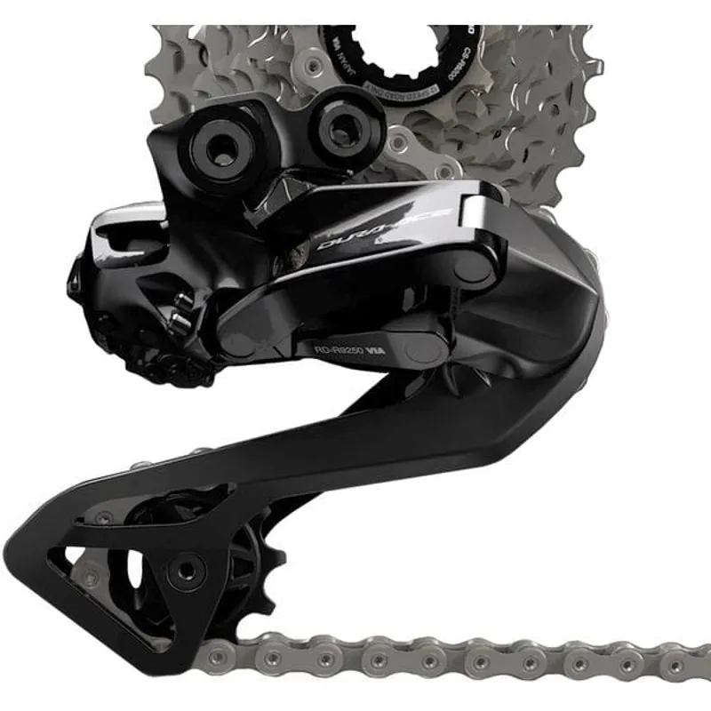 Shimano RD-R9250 Dura Ace Di2 12 Speed E-Tube Rear Derailleur - Black 2 Shimano RD-R9250 Dura Ace Di2 12 Speed E-Tube Rear Derailleur - Black - Image 2