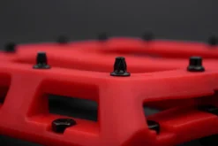 DMR V11 Composite Flat MTB Pedals - Red -SwiftCycle Store Red20Closeup