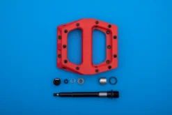 DMR V11 Composite Flat MTB Pedals - Red -SwiftCycle Store Red20Internals