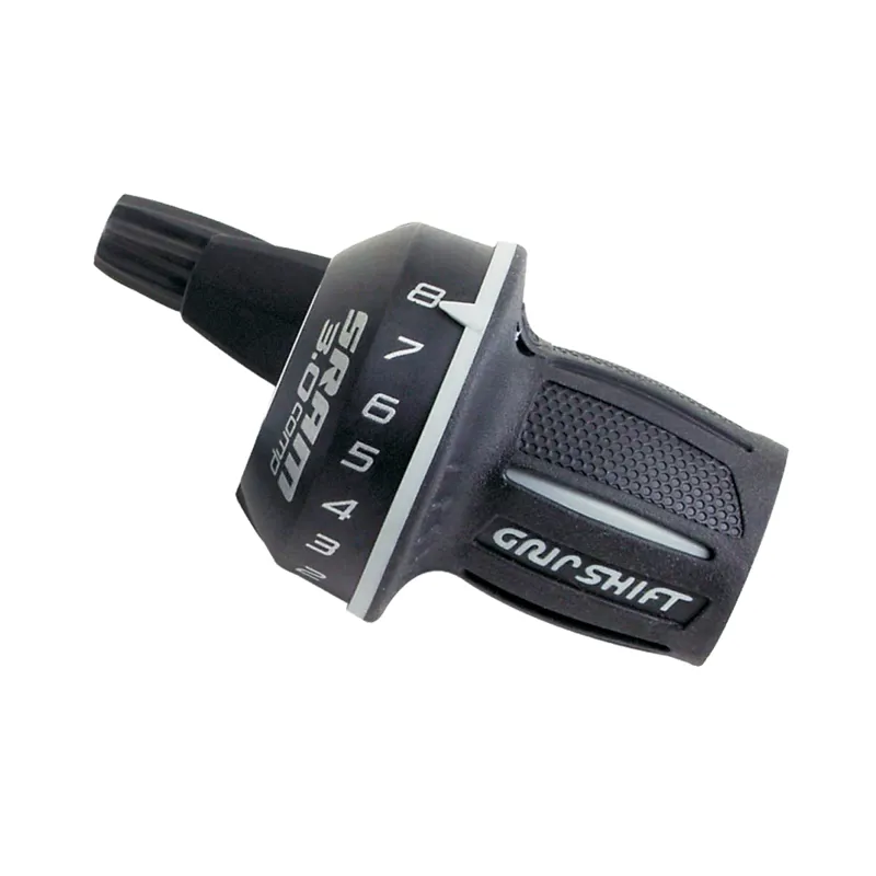 SRAM 3.0 Grip Shift Twist Shifter - Black - Right Hand 8 Speed 1 SRAM 3.0 Grip Shift Twist Shifter - Black - Right Hand 8 Speed
