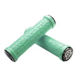 Race Face Grippler LTD Edition Lock-On MTB Grips - Electric Blue -SwiftCycle Store VAR AC990100GRN 1