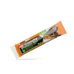 NamedSport Crunchy Protein Bar 24x40g - Chocco Banana -SwiftCycle Store crunchy proteinbar darkorange threesixty0000 2