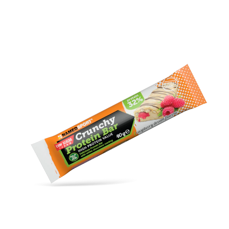 NamedSport Crunchy Protein Bar 24x40g - Cookies And Cream 1 NamedSport Crunchy Protein Bar 24x40g - Cookies And Cream