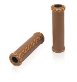 XLC GR-G17 Leather Grips - Brown