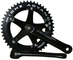 Miche Primato Advanced Track Chainset - Black