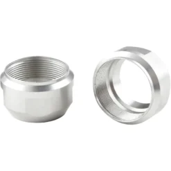 Pro Missile Twist Lock Nut Set - Silver