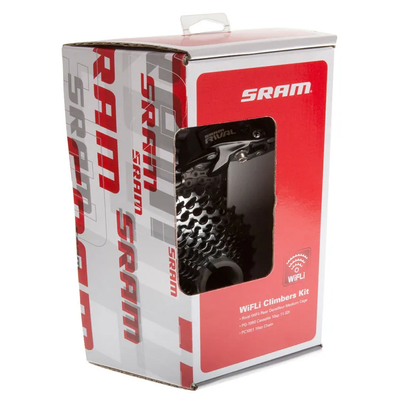 SRAM Rival WiFli Climber Kit - Rear Mech/PG-1050/PC1051 10sp 1 SRAM Rival WiFli Climber Kit - Rear Mech/PG-1050/PC1051 10sp