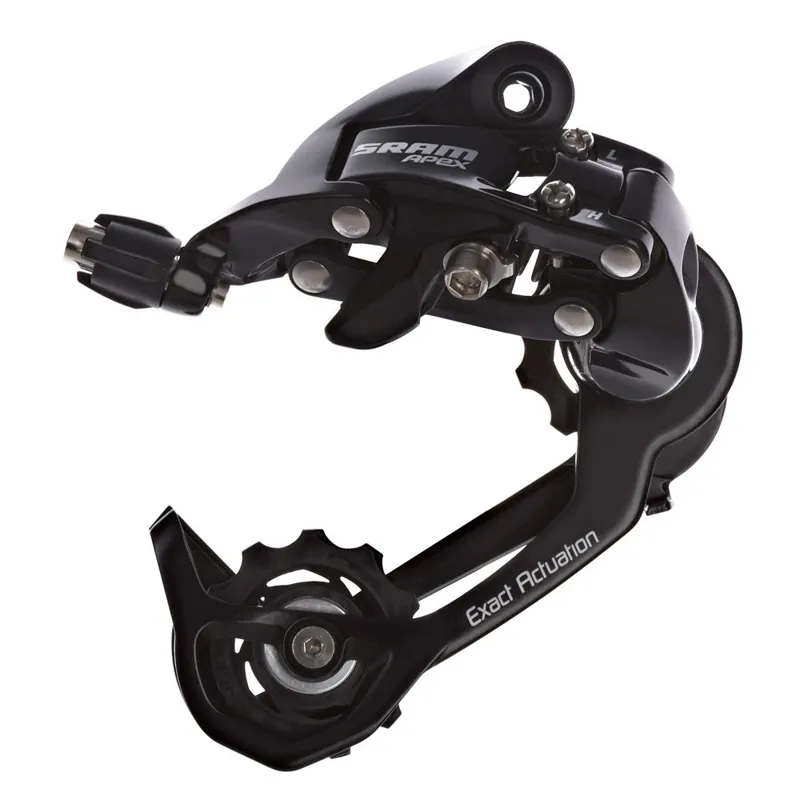 SRAM Apex Black WiFLi Road Rear Derailleur - Medium Cage 1 SRAM Apex Black WiFLi Road Rear Derailleur - Medium Cage