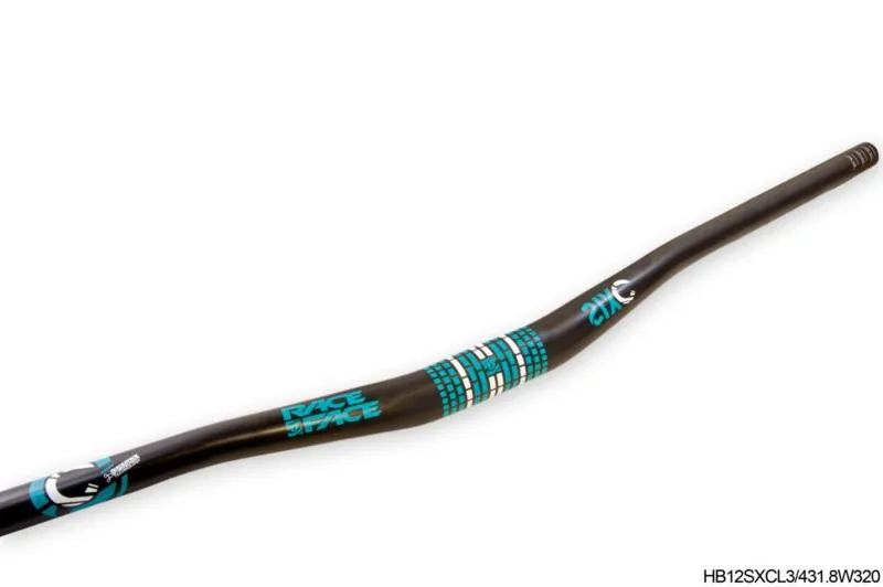 Race Face SIXC 3/4 Riser MTB Handlebar - 31.8x785mm - Carbon/Turquoise 4 Race Face SIXC 3/4 Riser MTB Handlebar - 31.8x785mm - Carbon/Turquoise - Image 4