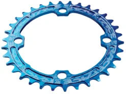 Race Face Narrow/Wide Single Chainring - Blue - 104 X 36.