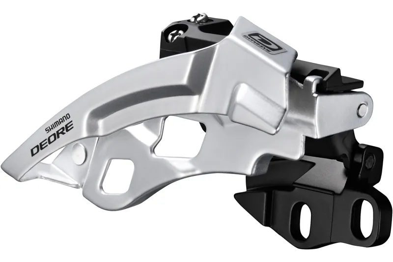 Shimano Deore M612-E Triple Front Mech With Side Swing And Front Pull 1 Shimano Deore M612-E Triple Front Mech With Side Swing And Front Pull