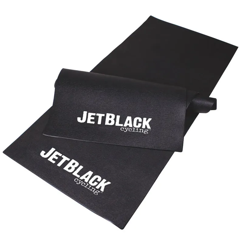 JetBlack Turbo Trainer Mat - Black - One Size 1 JetBlack Turbo Trainer Mat - Black - One Size