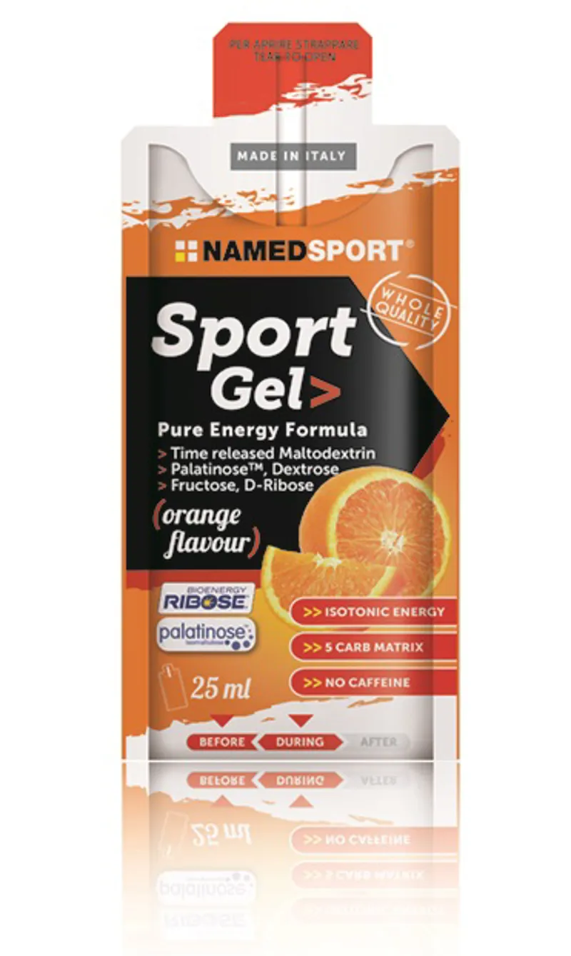 NamedSport Sport Gel 15x25ml - Orange 1 NamedSport Sport Gel 15x25ml - Orange