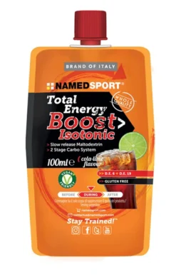 NamedSport Total Energy Boost Isotonic - Cola/Lime - 18x100ml