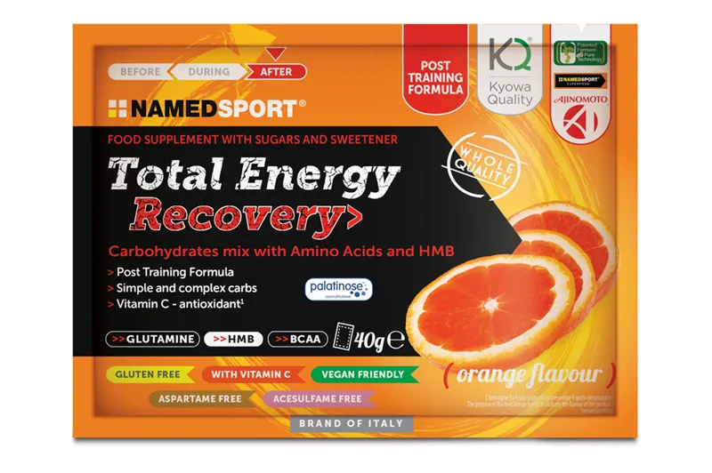 NamedSport Total Energy Recovery Drink - Orange - 16x40g 1 NamedSport Total Energy Recovery Drink - Orange - 16x40g