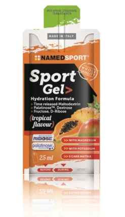 NamedSport Sport Gel 15x25ml - Tropical Fruits
