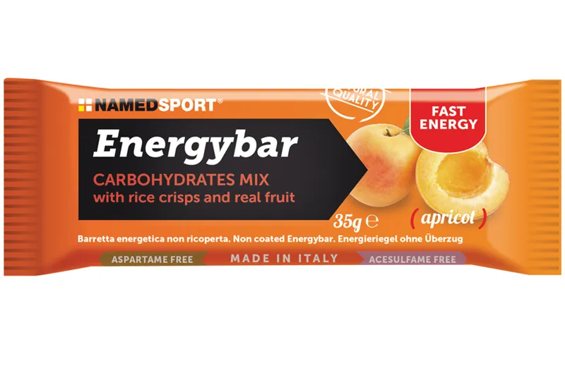 NamedSport Energy Bar 12x35g - Apricot 2 NamedSport Energy Bar 12x35g - Apricot - Image 2