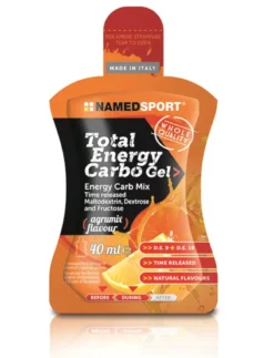 NamedSport Total Energy Carbo Gel 24x40ml - Agrumix