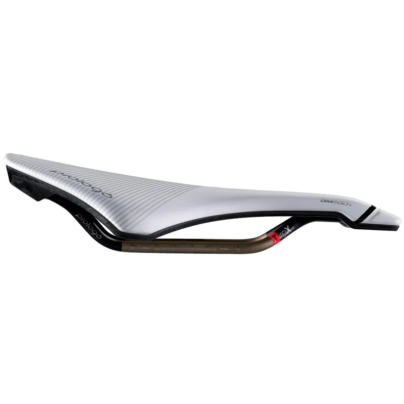 Prologo Dimension Tirox 143 Road Saddle - White 2 Prologo Dimension Tirox 143 Road Saddle - White - Image 2