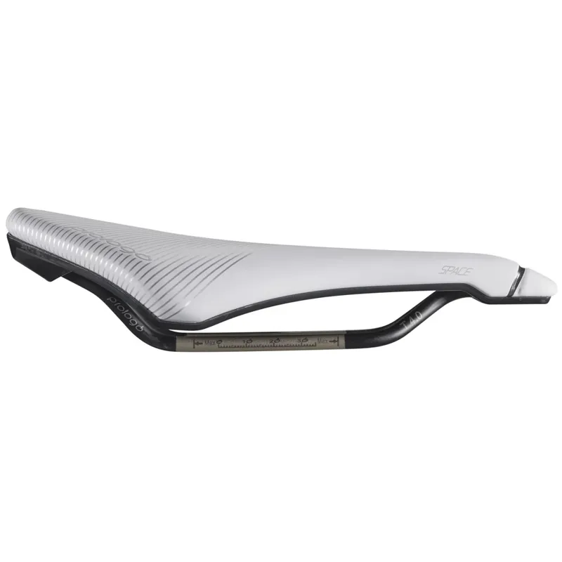 Prologo Dimension Space T4.0 155/153 Road Saddle - White 2 Prologo Dimension Space T4.0 155/153 Road Saddle - White - Image 2