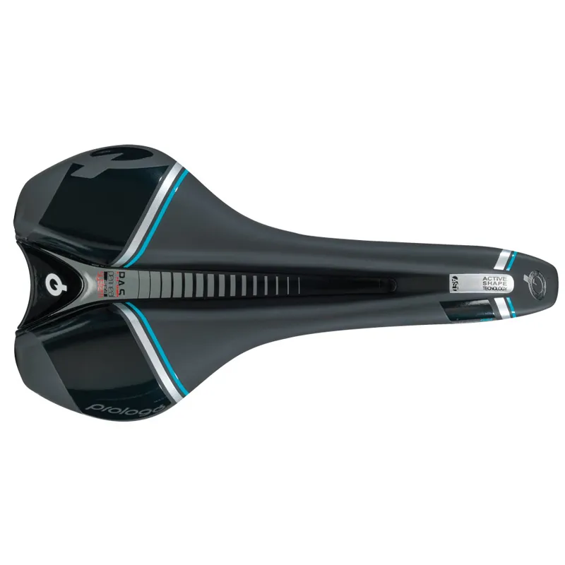 Prologo Nago DEA TiroX Womens Saddle - Black/Blue 1 Prologo Nago DEA TiroX Womens Saddle - Black/Blue