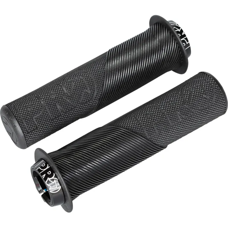 Pro Trail Lock On Grips With Flange - 32mm - Black 1 Pro Trail Lock On Grips With Flange - 32mm - Black